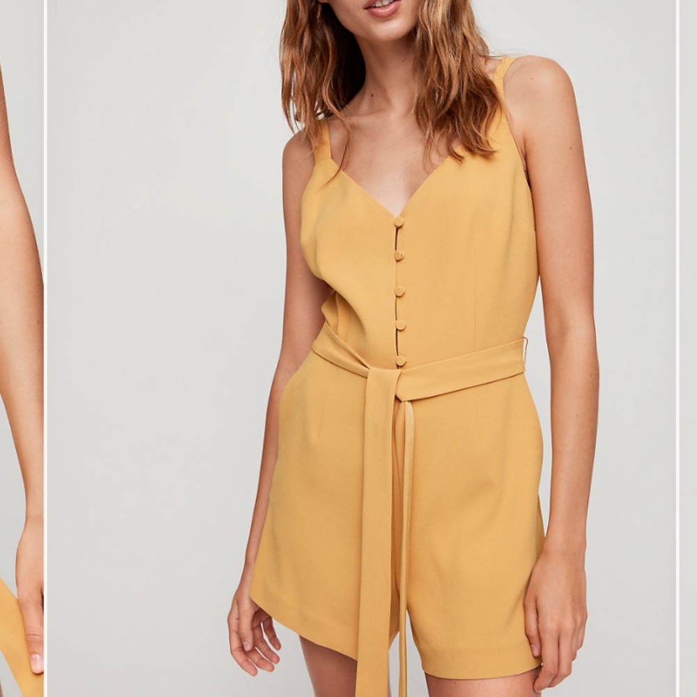 Aritzia Little Moon Petunia Romper
